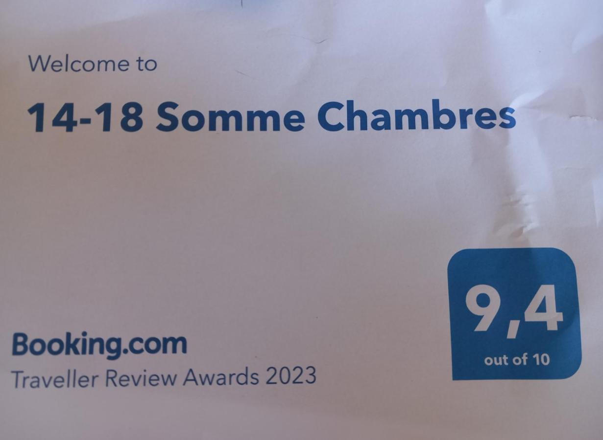 14-18 Somme Chambres Beaucourt-sur-l'Ancre Esterno foto